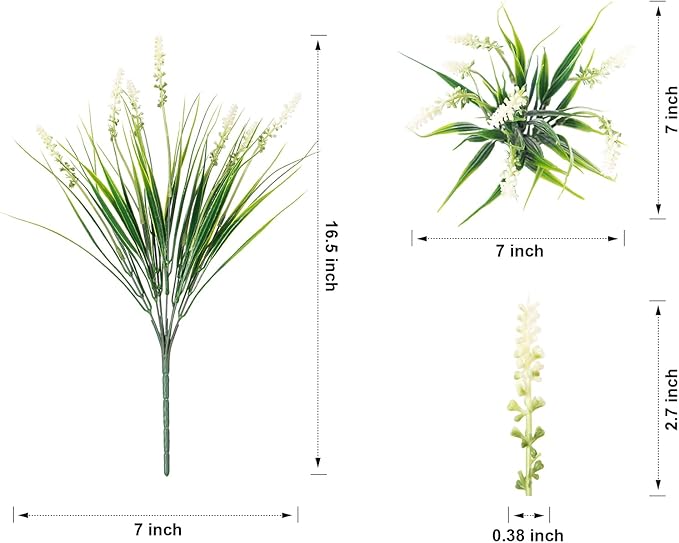 Artificial Fake Outdoor Plants Flowers - Image 5
