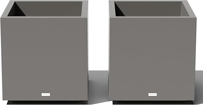 Veradek Block Series Cube Plastic Planter by VeradekOutdoor
