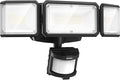 LEPOWER Battery Powered LED Flood Light Outdoor, 1500LM Motion Sensor Security by LEPOWER