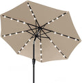 ABCCANOPY Durable Solar Led Patio Umbrellas by ABCCANOPY