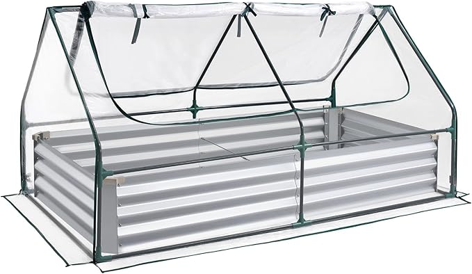 VEVOR 6x3x1FT Metal Raised Garden Bed - Image 9