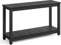 Stoog Outdoor Console Table, All-Weather 2-Tier Patio Console Table by Stoog