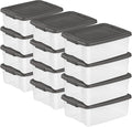Sterilite 12-Pack ShelfTote, 25 Quart, and Office by Sterilite
