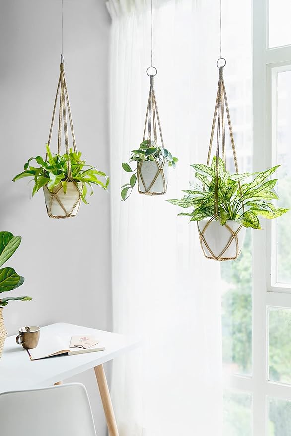 Dahey Macrame Plant Hanger Set of 3 - Image 2
