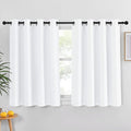 NICETOWN Room Darkneing Kitchen Curtain 45 inches Long by NICETOWN
