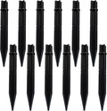 12 Pack 8.3 Inch ABS Ground Spikes by Bonsicoky