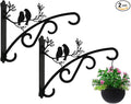 Heavy Duty Outdoor Hanging Plants Brackets, Plant Hangers by Qktxktzy