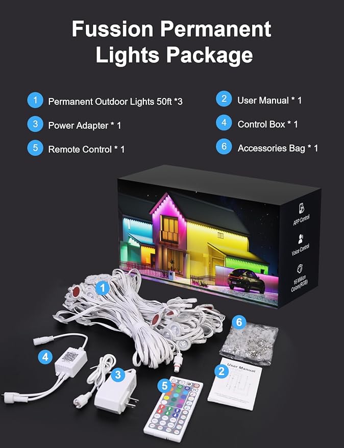 Fussion Permanent Outdoor Lights - Image 8