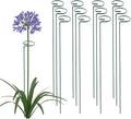 36 Inch 12 Packs Plant Support Stakes, Garden Single stemmed Plant Support Hoops by ThealynGardens