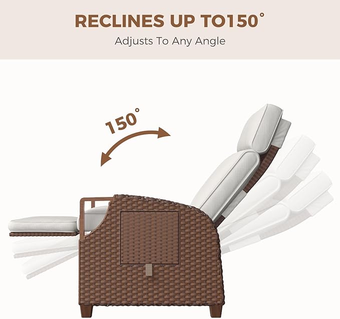 Grand patio Outdoor Recliner - Image 4