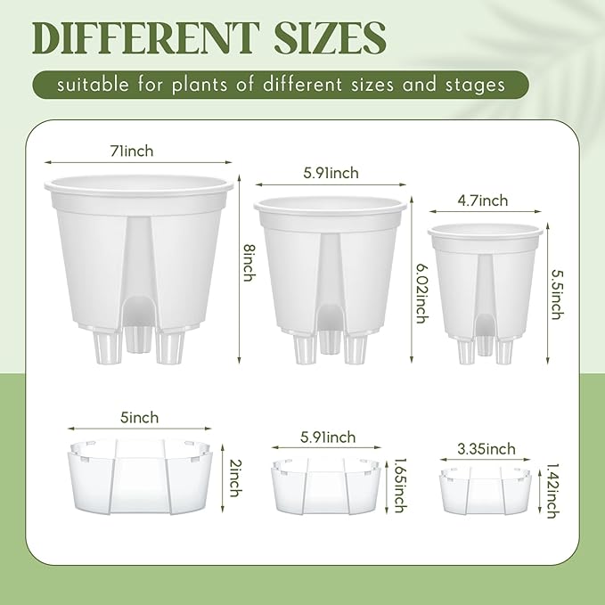 Self Watering Pots for Indoor Plants - Image 2