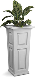 Mayne Nantucket 32-Inch Tall Planter – Self-Watering, Weather-Resistant Planter by Mayne