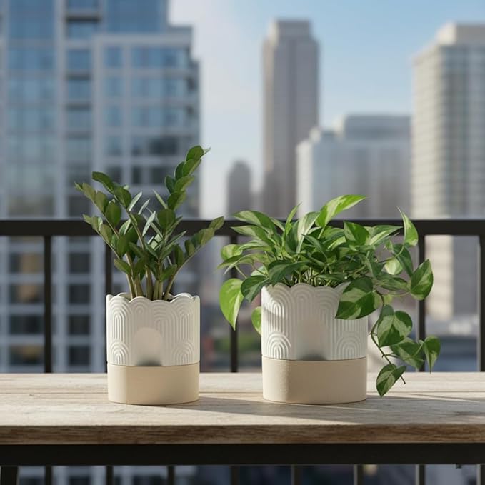 Nihow Self Watering Plant Pot for Indoor Plants - Image 9