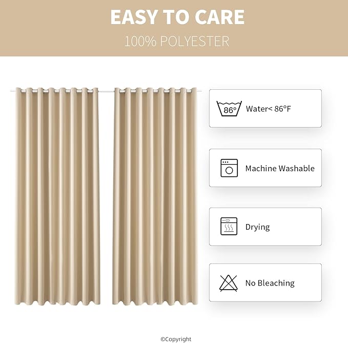 Waterproof Outdoor Curtain W105 x L108 - Image 7