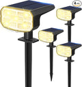 DAMINY Solar Spotlights Waterproof IP65, Auto On/Off, 3000K 2 Lighting Modes by DAMINY
