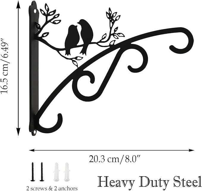 Heavy Duty Outdoor Hanging Plants Brackets, Plant Hangers - Image 6