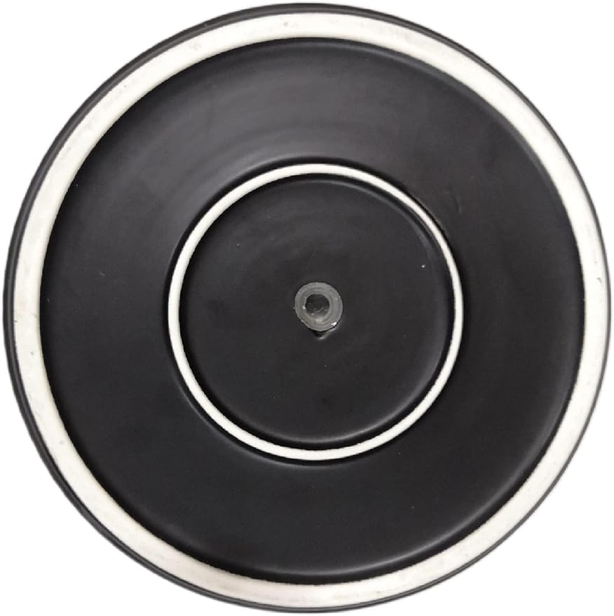 Amazon Basics Fluted Ceramic Round Planter - Image 4