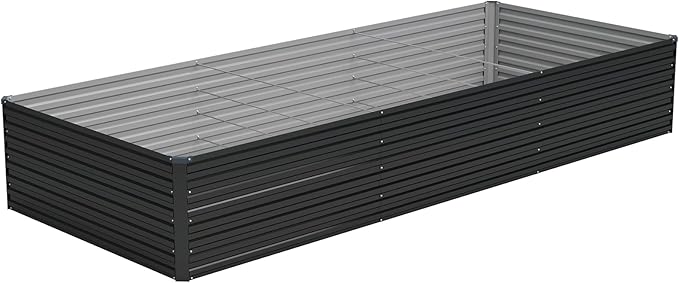 Vengarus 12x4x2FT Galvanized Raised Garden Bed Kit, Large Rectangle Elevated - Image 7