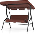 Tangkula 3 Person Porch Swing, Patio Swing by TANGKULA