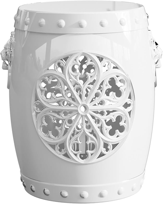 EFU Resin Garden Stool Indoor Outdoor, Decorative Antique Classic-Like by Unknown