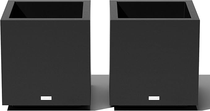 Veradek Block Series Cube Plastic Planter by VeradekOutdoor