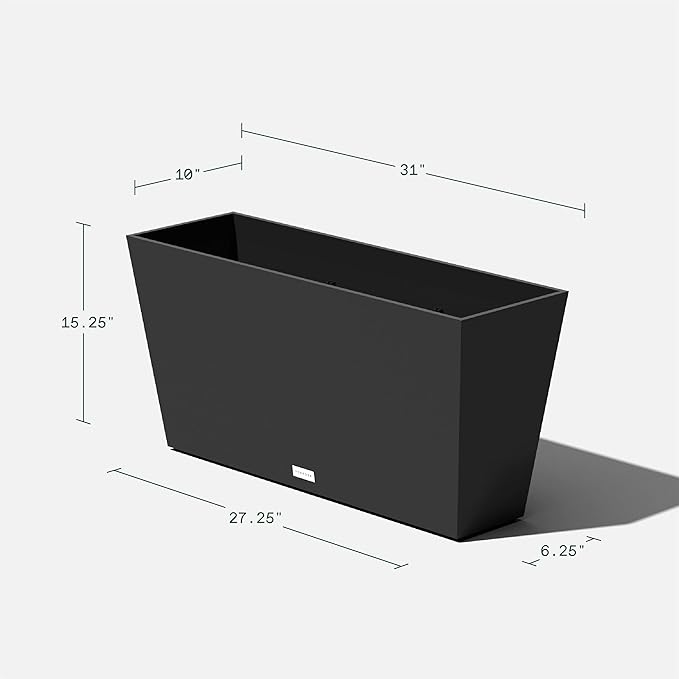 Veradek Pure Series Midori Trough Planter - Image 2