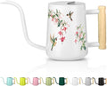 Watering Can Indoor Plants, 35oz Small Stainless Steel Metal Watering Can by GUKJOB