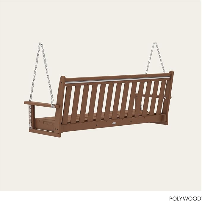 POLYWOOD GNS60TE Vineyard 60" Swing - Image 4
