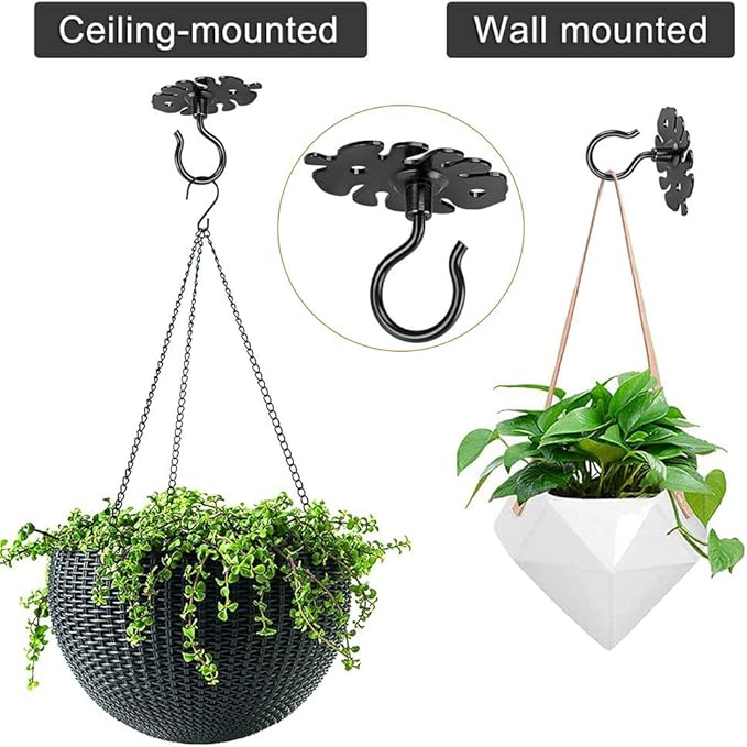 Dolibest Wall Mount Ceiling Hooks, Plant Hooks - Image 3