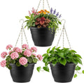 Hanging Planters 11 Inch, Self Watering Hanging Basket by RooTrimmer