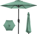 Best Choice Products 7.5ft Heavy-Duty Round Outdoor Market Table Patio Umbrella by BestChoiceProducts