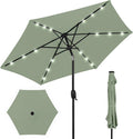 Best Choice Products 7.5ft Outdoor Solar Market Table Patio Umbrella by BestChoiceProducts