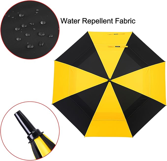 G4Free 47/54/62/68/72 Inch Automatic Open Golf Umbrella Oversize Extra Large - Image 3