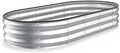 Kesfitt Raised Garden Bed, Oval Open-Bottom Design, 12-Inch Deep by Kesfitt