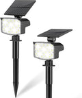 Solar Spot Lights Outdoor Waterproof Adjustable Solar Powered Landscape Lights by NACINIC