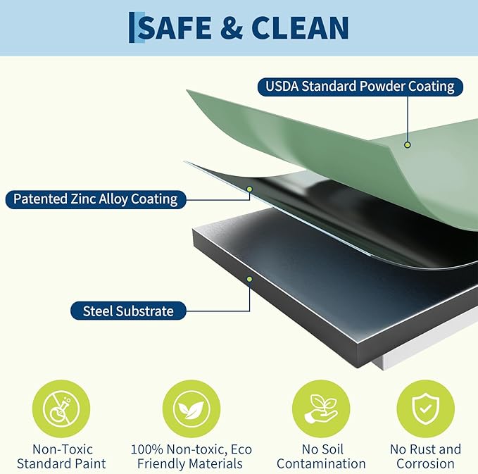 Garvee Galvanized Raised Garden Bed Outdoor, Rust-Resistant Raised Garden Beds - Image 4
