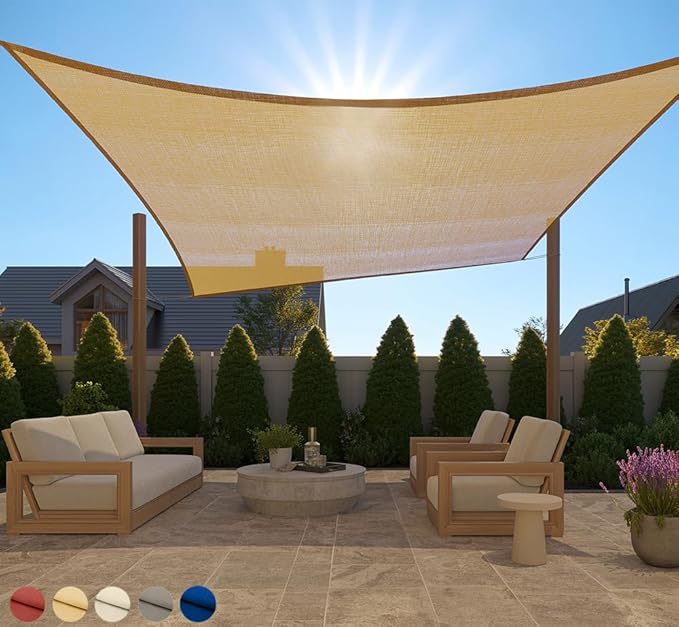 GORILLA GRIP Heavy Duty Sun Shade, UV Protection Fade Tear and Rust Resistant by GorillaGrip