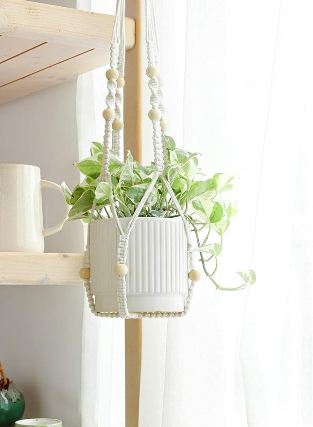 LE TAUCI Ceramic Pots for Plants, 8+6.7+5.5 Inch Plant Pots Indoor, Flower Pot - Image 7