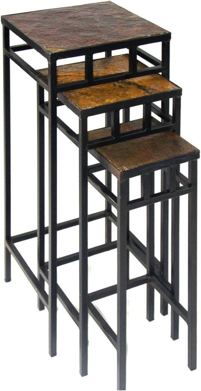 Zhongma Set of 3 Metal Plant Stand - Image 3