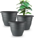 12 Inch Plant Pots, Large Planters by RooTrimmer