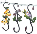 Heavy Duty S Hooks, Large Plant Hangers Outdoor, Metal Decorative Plant Hooks by Kitwinney