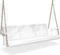 VINGLI Upgraded Patio Wooden Porch Swing by VINGLI