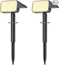 LANSOW Solar Spot Lights Outdoor Waterproof IP67, Solar Landscape Spotlights by LANSOW