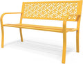 VINGLI 50" Outdoor Bench Metal by VINGLI