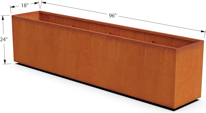 Plantercraft Extra Large Planters Outdoor 96 Inch - Image 5