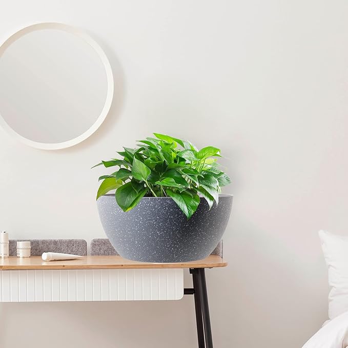 10 inch Hanging Planters for Outdoor Indoor Plants - Image 7