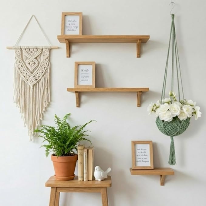 Shappy 1 Pack Jute Crochet Long Plant Hanger - Image 4