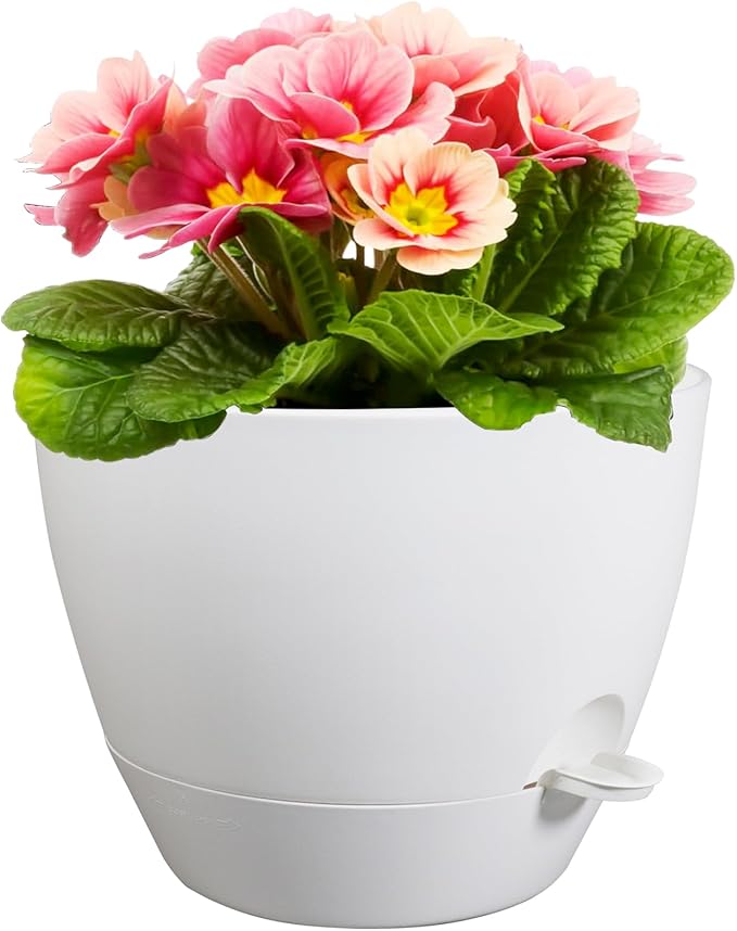 12 inch Large Self Watering Pots by Meowell