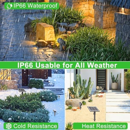 CLY 4-in-1 Solar Spot Lights Outdoor - Image 4