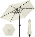 Best Choice Products 7.5ft Outdoor Solar Market Table Patio Umbrella by BestChoiceProducts